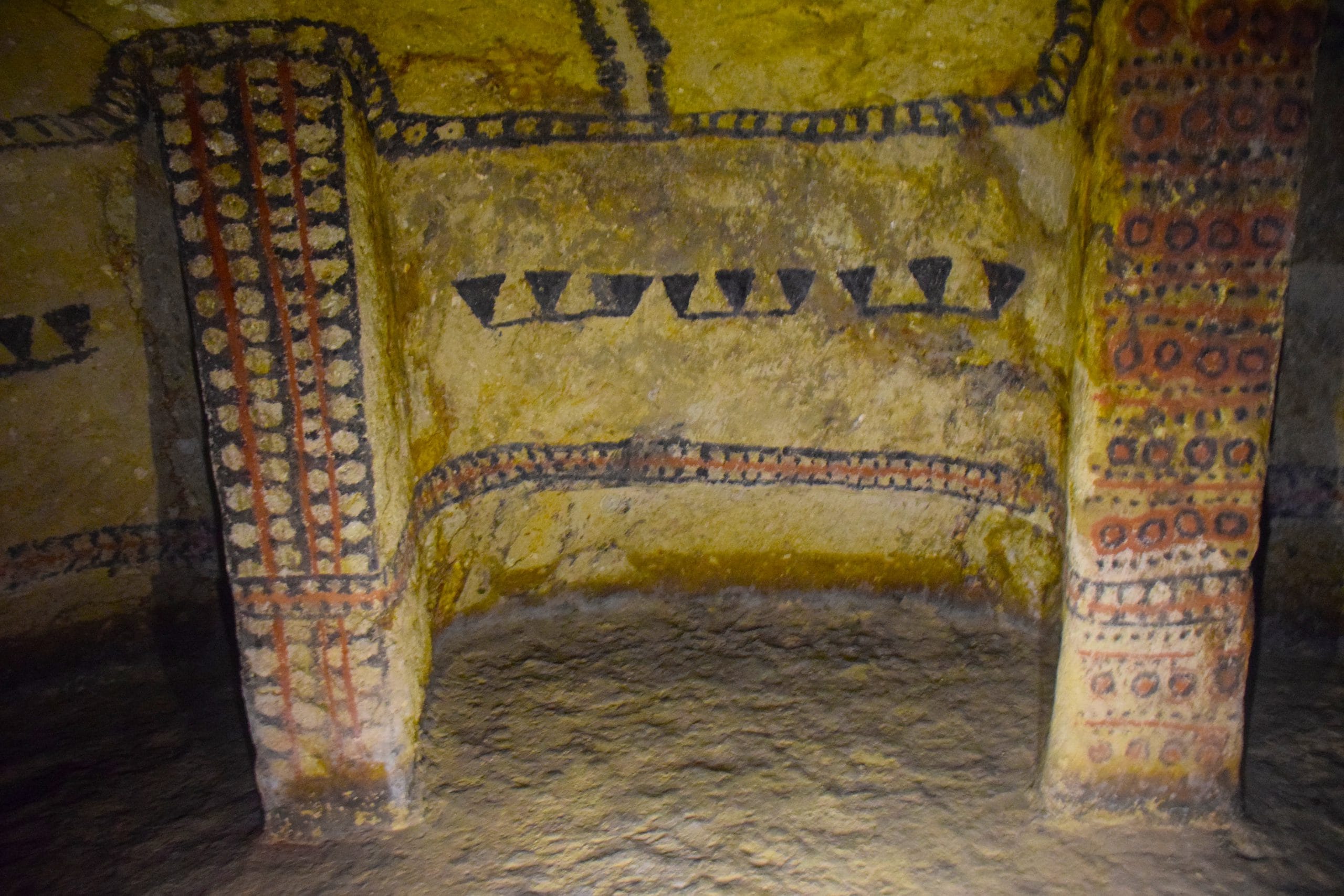 Tierradentro Tomb Painting