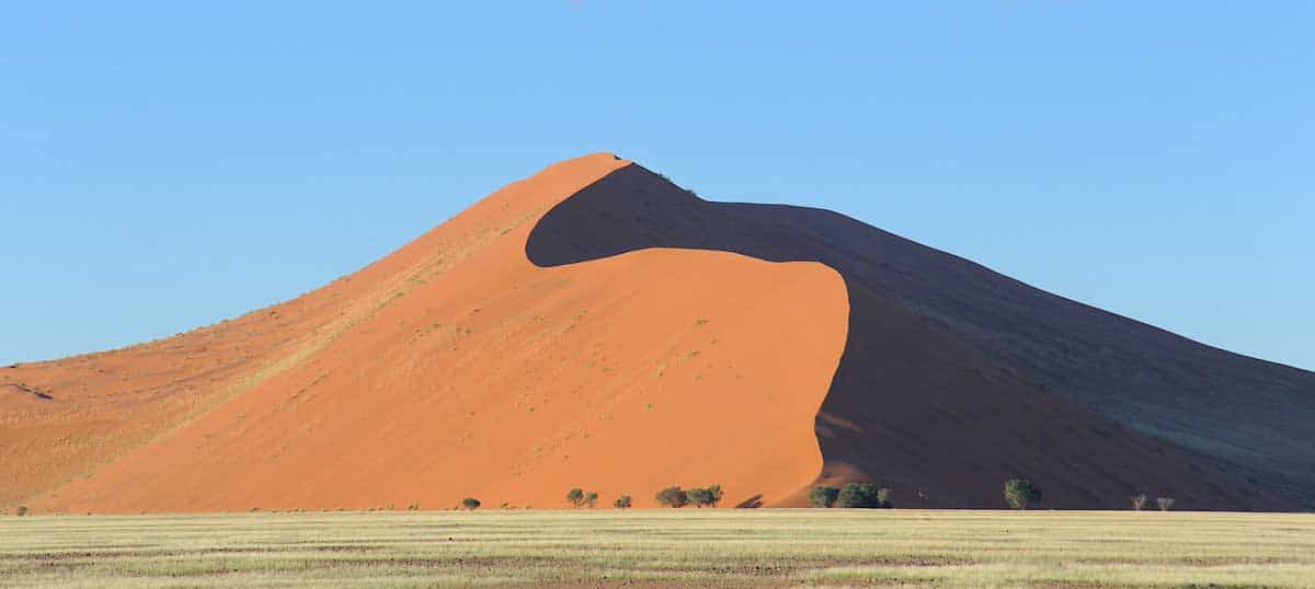 Image of the Red Sands of Namibia